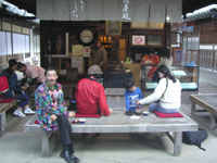 宝山寺 茶所